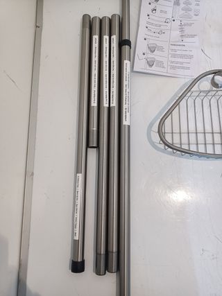 PACK mDesign Estantería Ducha+WENKO Puente bañera