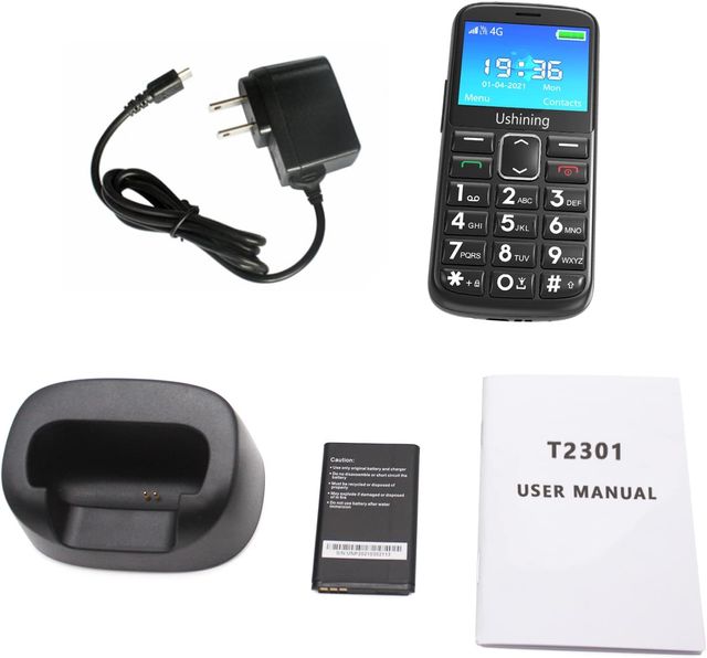 Teléfono NUEVO personas mayores o niños. Botón SOS