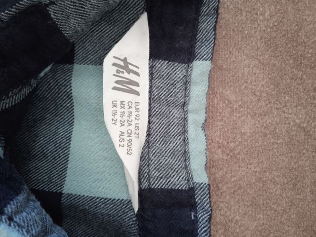 Camisa franela niño bebe