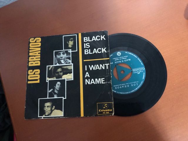 Disco vinilo pequeño LOS BRAVOS