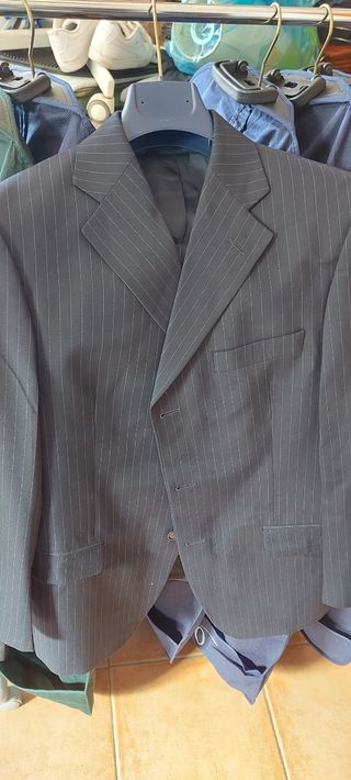 Fato Homem Azul c/ Risca