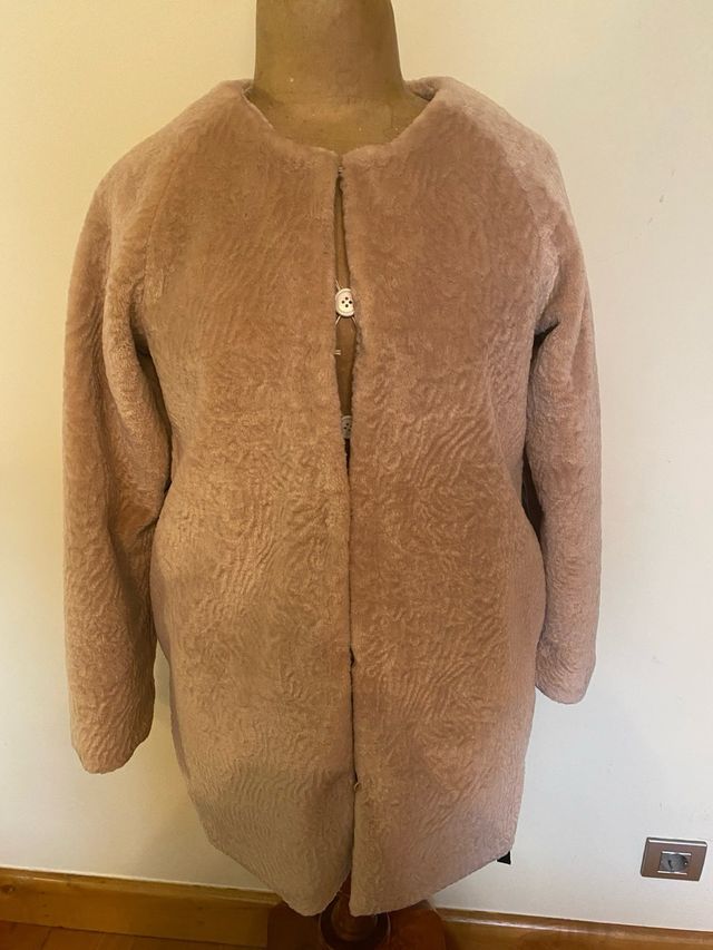 Abrigo Piel sintetica Pelo corto Talla 16