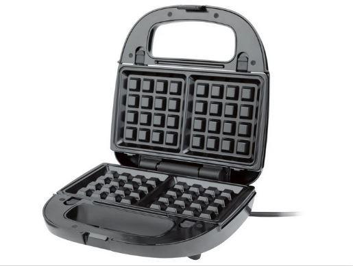 Sandwichera 3 en 1, 750 W