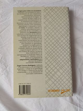 Lengua para todos en Secundaria 
