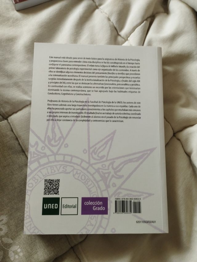 Historia de la psicología UNED