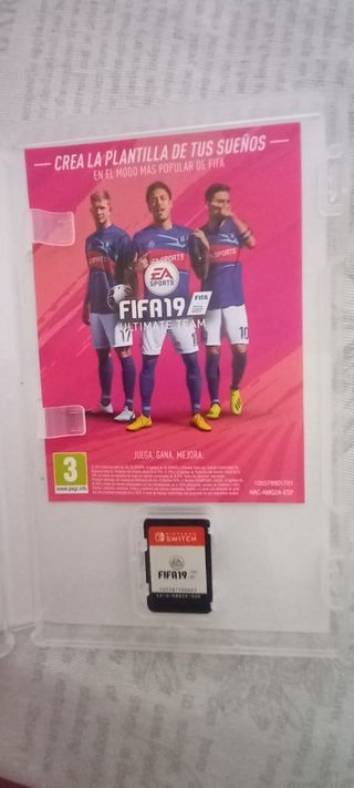 Juego Nintendo switch Fifa 19
