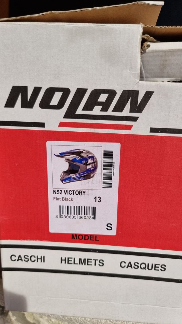 Casco motocross Nolan N52 VICTORY - Smart taglia S