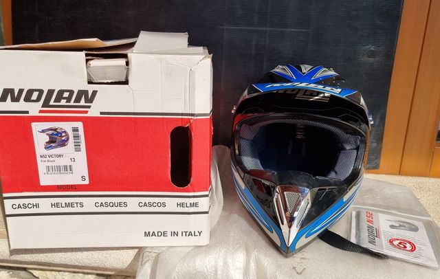 Casco motocross Nolan N52 VICTORY - Smart taglia S