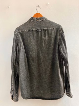 Camisa vaquera negra