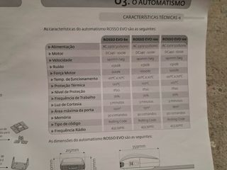 Motor para puerta de garaje rosso evo 100