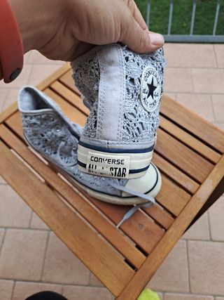 Converse all star 35 pizzo grigio