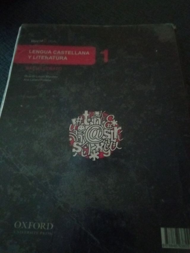 Lengua castellana y literatura 1 de bachillerato