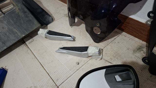 Reposapiés kimco xciting 250o 500cc