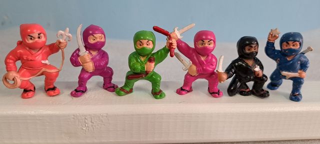 Actionfigure ninja anni 80 vintage