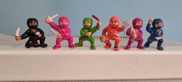 Actionfigure ninja anni 80 vintage