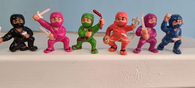 Actionfigure ninja anni 80 vintage