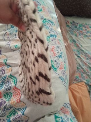 Salvamantel hecho a mano