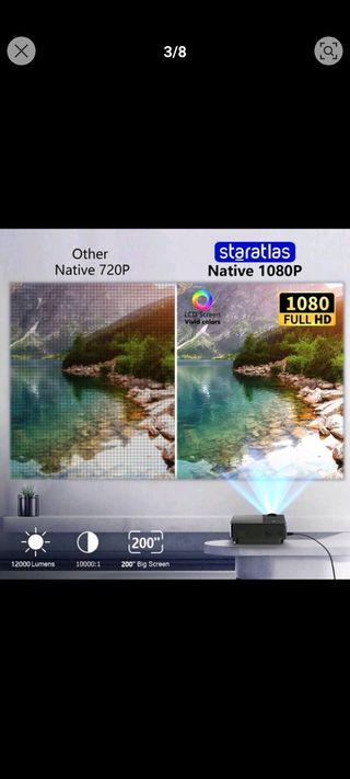 Proyector 4k con wifi