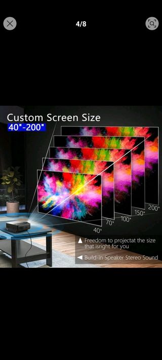 Proyector 4k con wifi