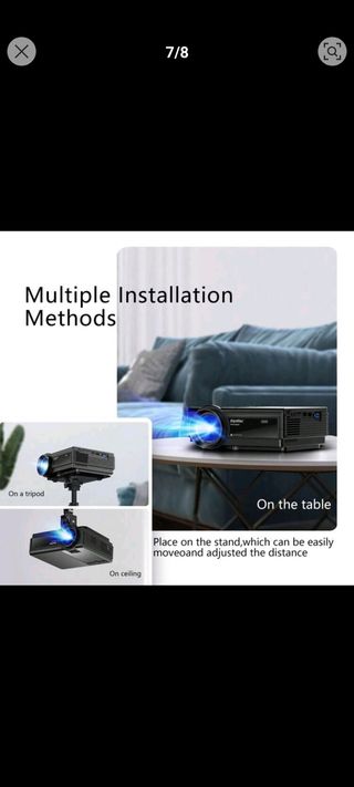 Proyector 4k con wifi