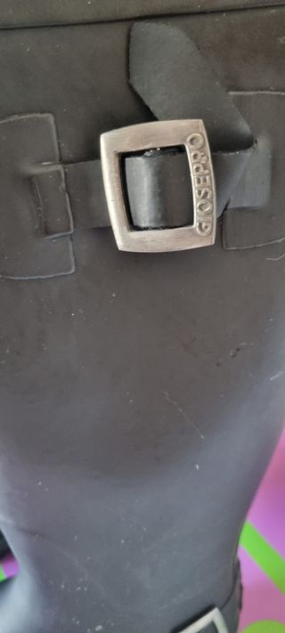 Botas de agua negras Gioseppo