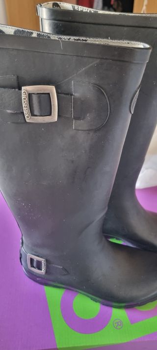 Botas de agua negras Gioseppo