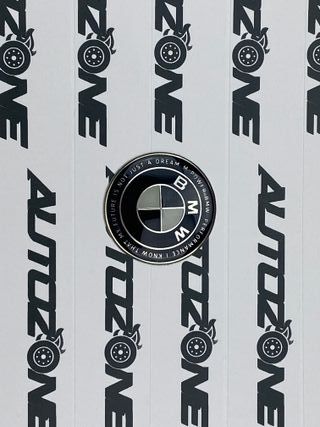 Emblema BMW B/N Performance 45 MM para volante