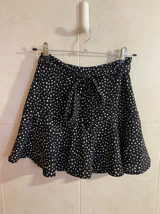 FALDA PANTALÓN TOPOS