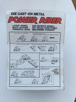 Brinquedo mota honda 1980 made in Macau