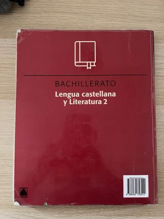 Libro 2 Bachillerato Lengua-Literatura Castellana