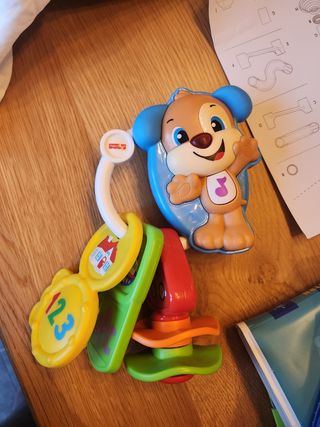 Sonagli musicale chiavi fisher price