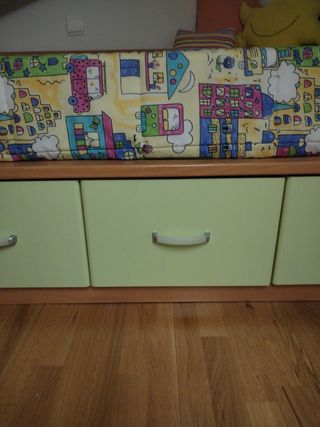 Cama nido 90 con cajones