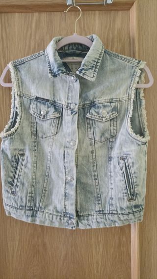 Chaleco vaquero Pull and Bear