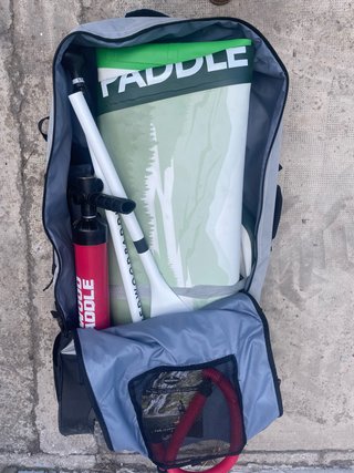 Tabla Paddle surf y remo blanco ajustable