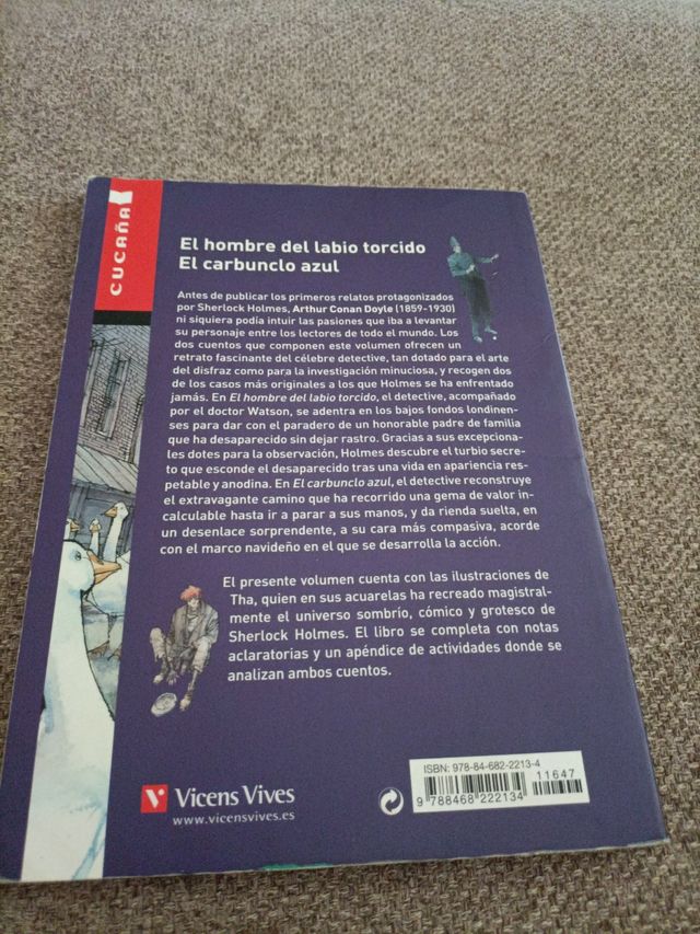 El hombre de labios torcido.