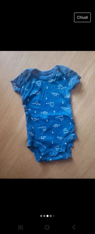 Lotto set prematuro body e tutine