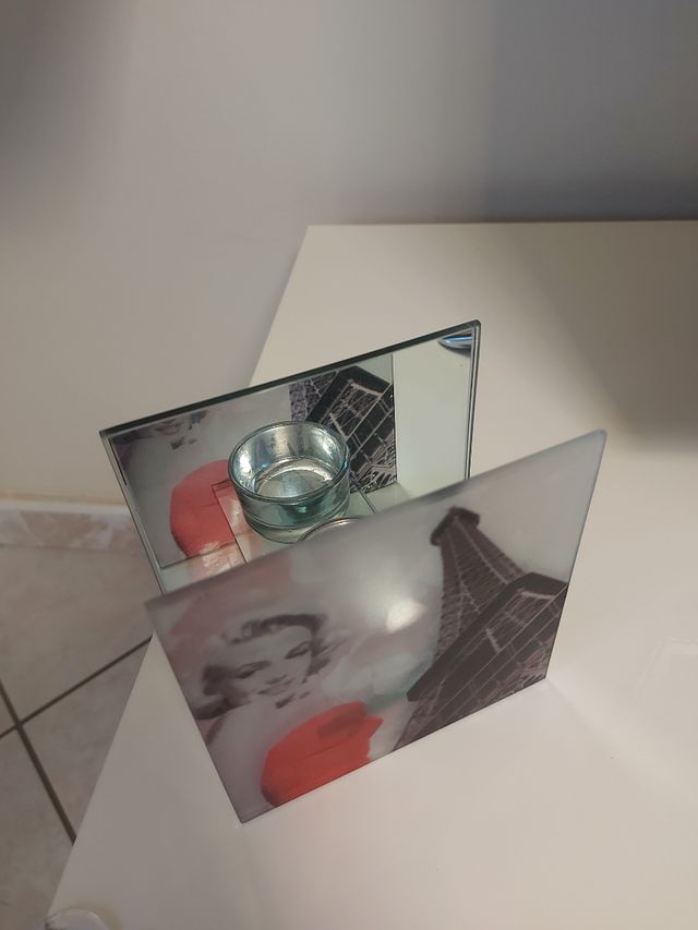 Portacandela in vetro