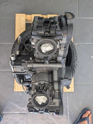 Motor Ducati Diavel 1200 del 2012