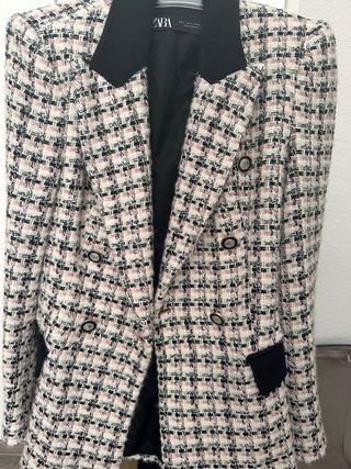 Traje chaqueta y pantalon Zara