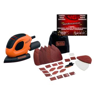 LIJADORA MOUSE BLACK N DECKER A ESTRENAR