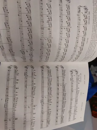 Libro de piano Le Carpentier