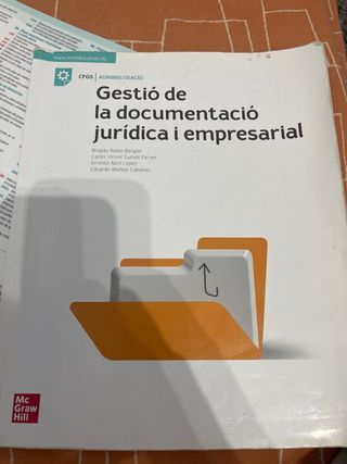 Gestio de la documentacion juridica y empresarial