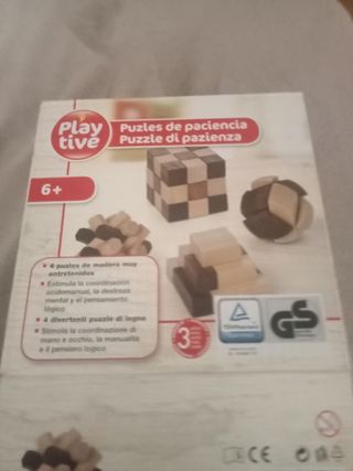 Juego de madera 6+ años