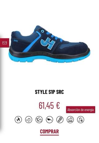 Zapatos seguridad NUEVOS J’Haiber T.46