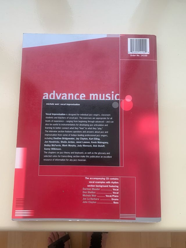 Libro sobre improvisacion vocal