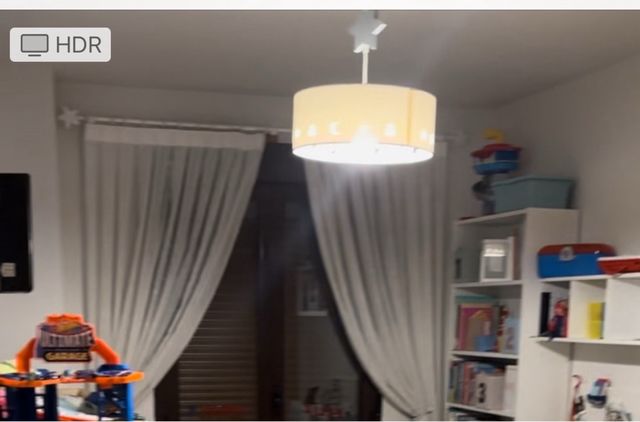 Lámpara infantil estrella gris