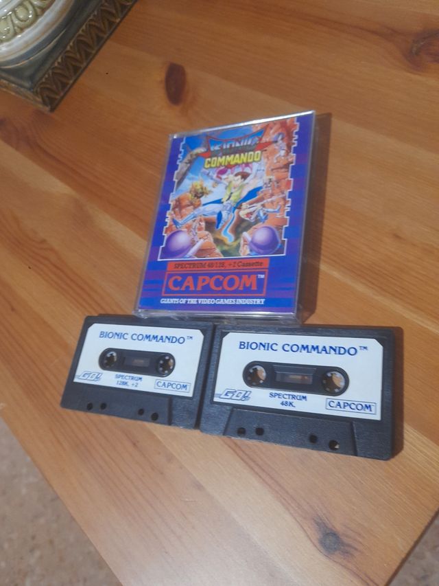 BIONIC COMMANDO ZX SPECTRUM ( FUNCIONA )