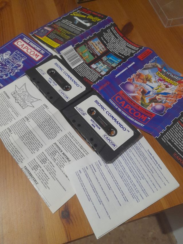 BIONIC COMMANDO ZX SPECTRUM ( FUNCIONA )