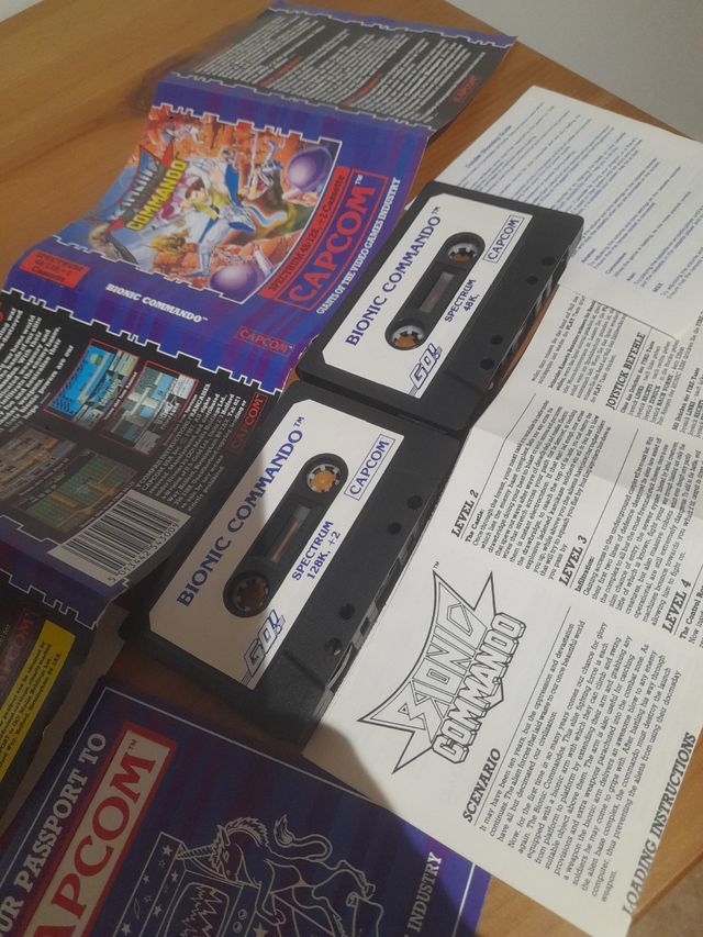 BIONIC COMMANDO ZX SPECTRUM ( FUNCIONA )