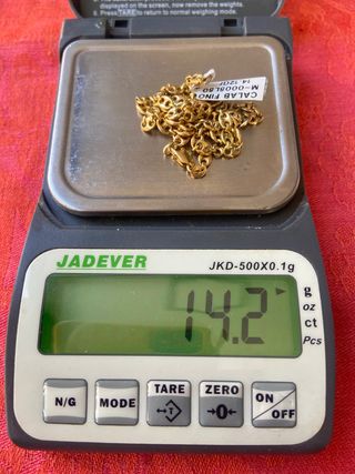 Cadena de oro 1 ley